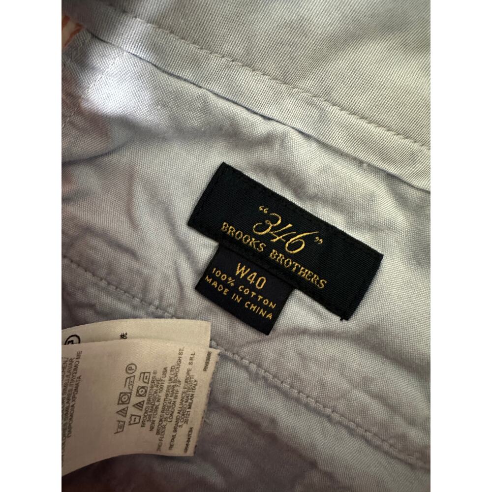 Brooks Brothers Pink Searsucker 346 Cotton Shorts Preppy‎ 11" Inseam Men Size 40 - Picture 6 of 6